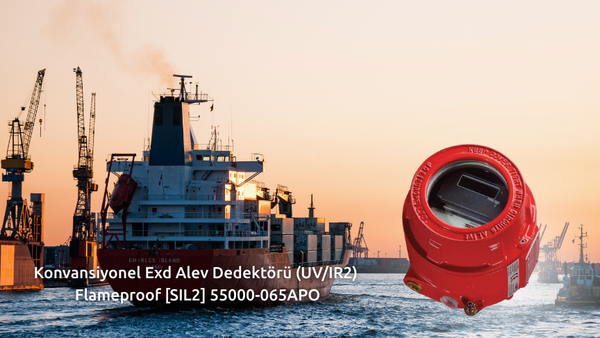 Finder Conventional Exd Flame Detector (UV/IR2) Flameproof [SIL2] – 55000-065APO